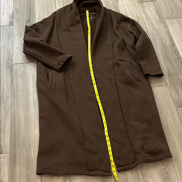 SET Active Dark Brown Trench sweatshirt - Picture 4 of 5
